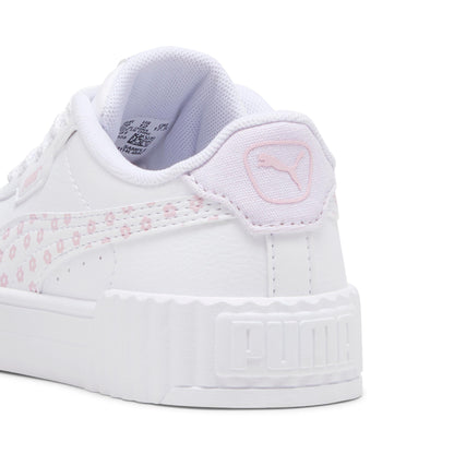 ZAPATILLAS PUMA CARINA 3.0 BEACH FLORALS PS 400651 01 - NIÑOS