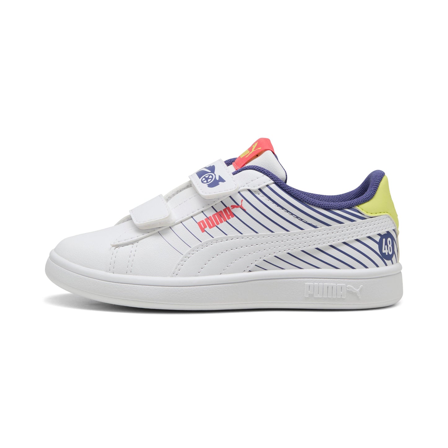 ZAPATILLAS PUMA SMASH 3.0 POISED 2 RACE V PS 400657 01 - NIÑOS