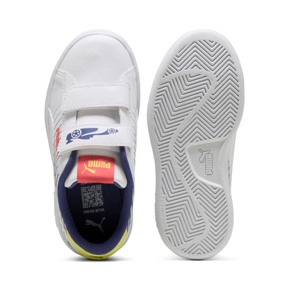 ZAPATILLAS PUMA SMASH 3.0 POISED 2 RACE V PS 400657 01 - NIÑOS