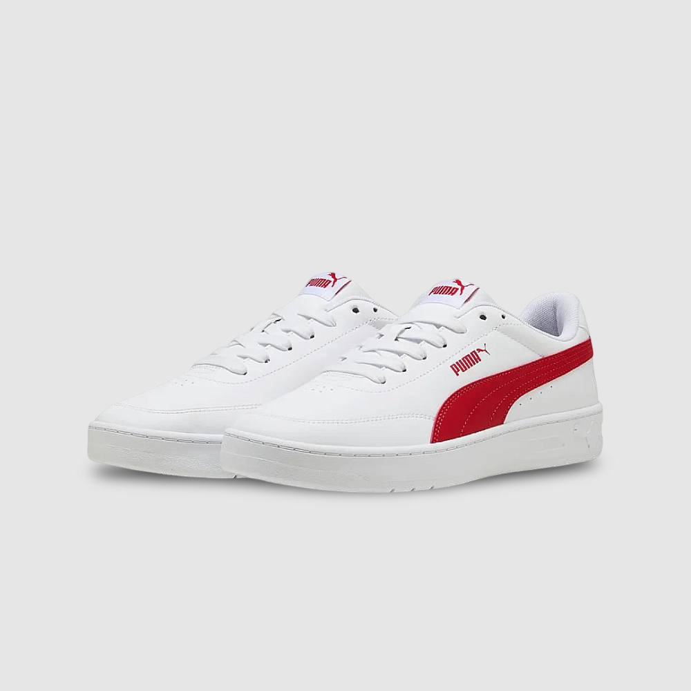 Zapatillas Puma Court Classic Clean Hombre - Urbano | 402223 08 Blanco / Verde