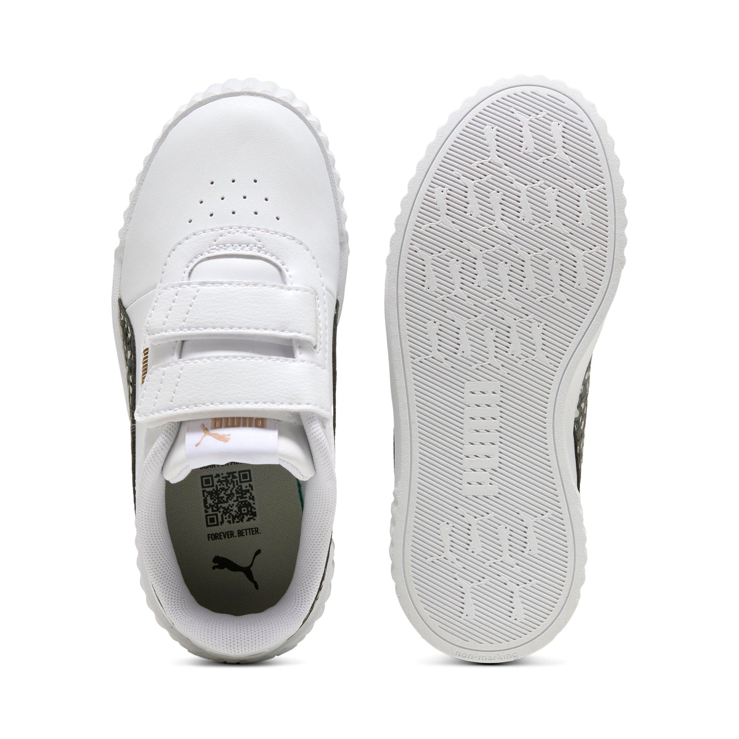 ZAPATILLAS PUMA CARINA 3.0 ANIMAL V PS 402272 01 - NIÑOS