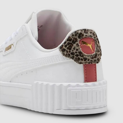 Zapatillas Puma Carina 3.0 Animal Flair Mujer - Urbano | 402642 01 Blanco