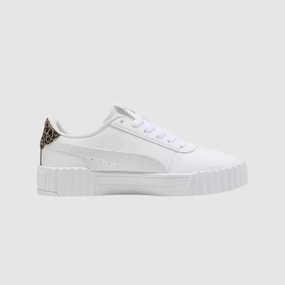 Zapatillas Puma Carina 3.0 Animal Flair Mujer - Urbano | 402642 01 Blanco