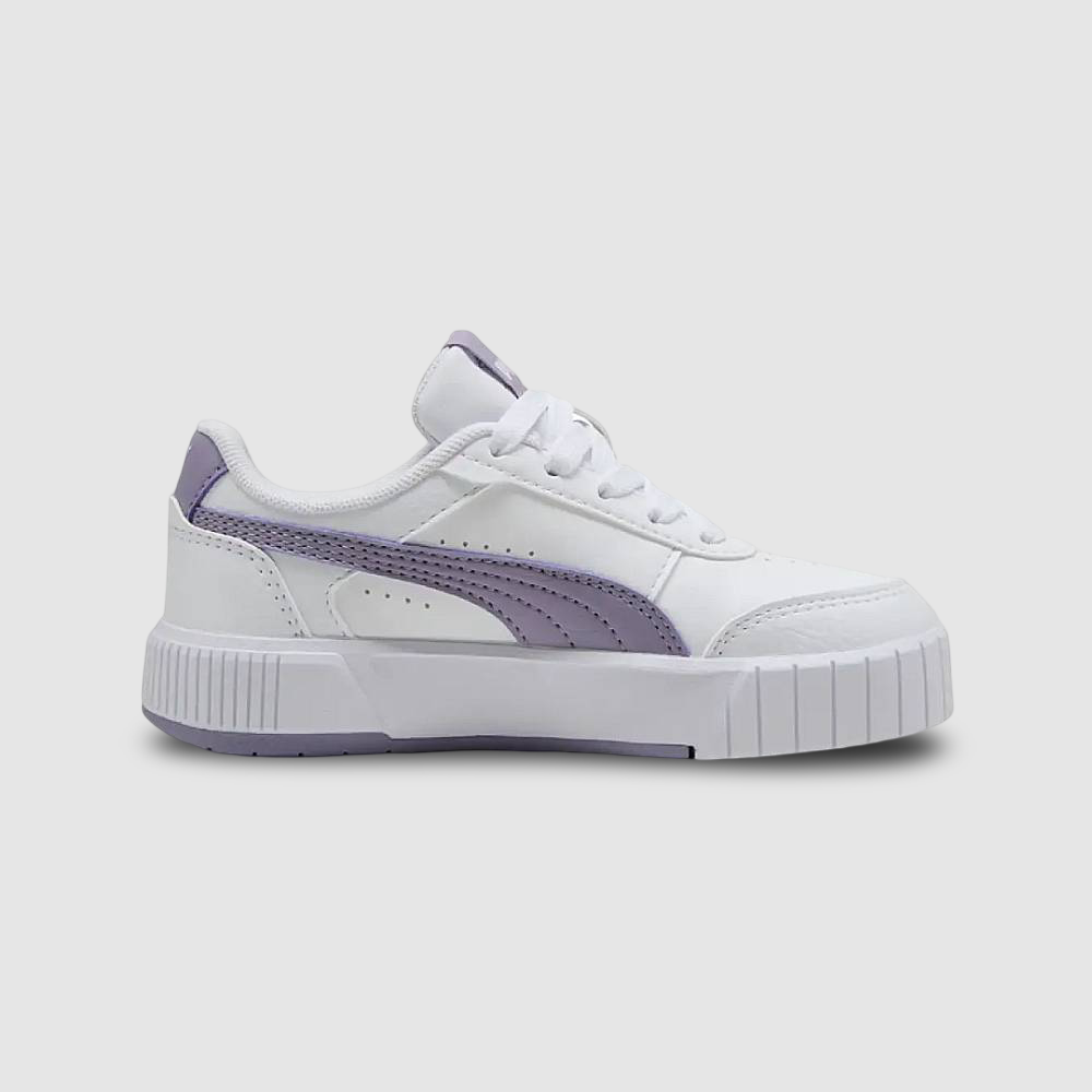 Zapatillas Puma Carina Mia Niños - Urbano | 403747 07 Blanco / Lila