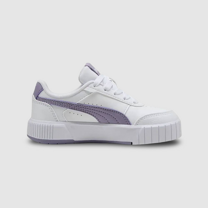 Zapatillas Puma Carina Mia Niños - Urbano | 403747 07 Blanco / Lila