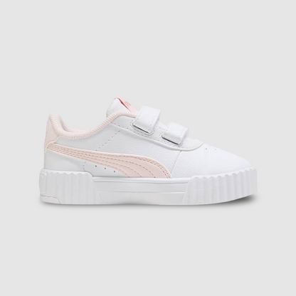 Zapatillas Puma Carina 3.0 Floral Niños - Urbano | 405626 01 Blanco