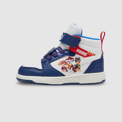 ZAPATILLAS PUMA REBOUND V6 MID PAW PATROL AC 406607 01 - NIÑOS