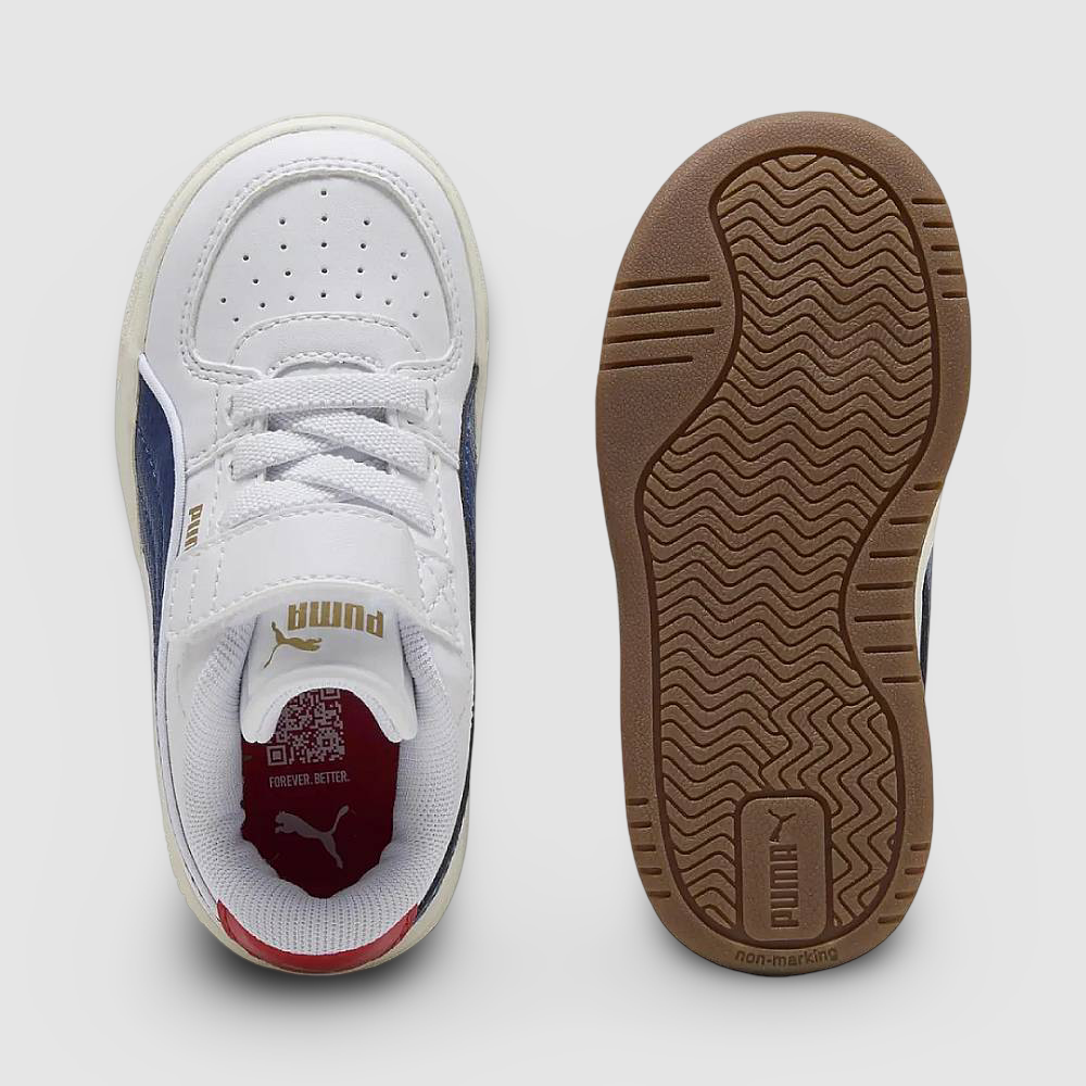 Zapatillas Puma Caven lll Retro Niños - Urbano | 406898 01 Blanco