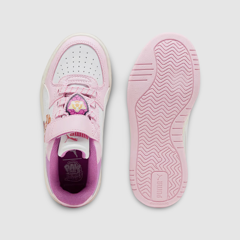 Zapatillas Puma Caven III Paw Patrol Girls AC+ PS Niños - Urbano | Blanco/Rosado