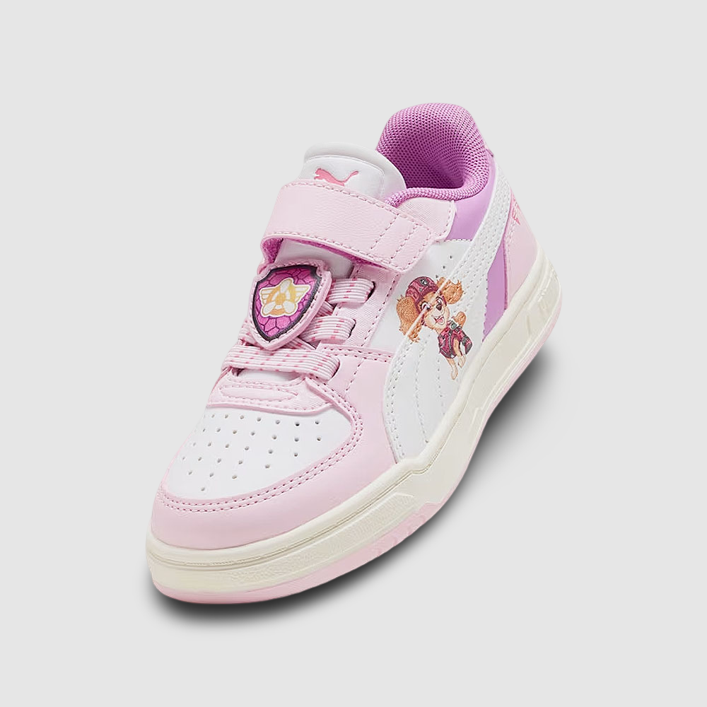 Zapatillas Puma Caven III Paw Patrol Girls AC+ PS Niños - Urbano | Blanco/Rosado