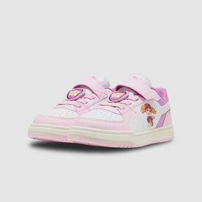Zapatillas Puma Caven III Paw Patrol Girls AC+ PS Niños - Urbano | Blanco/Rosado