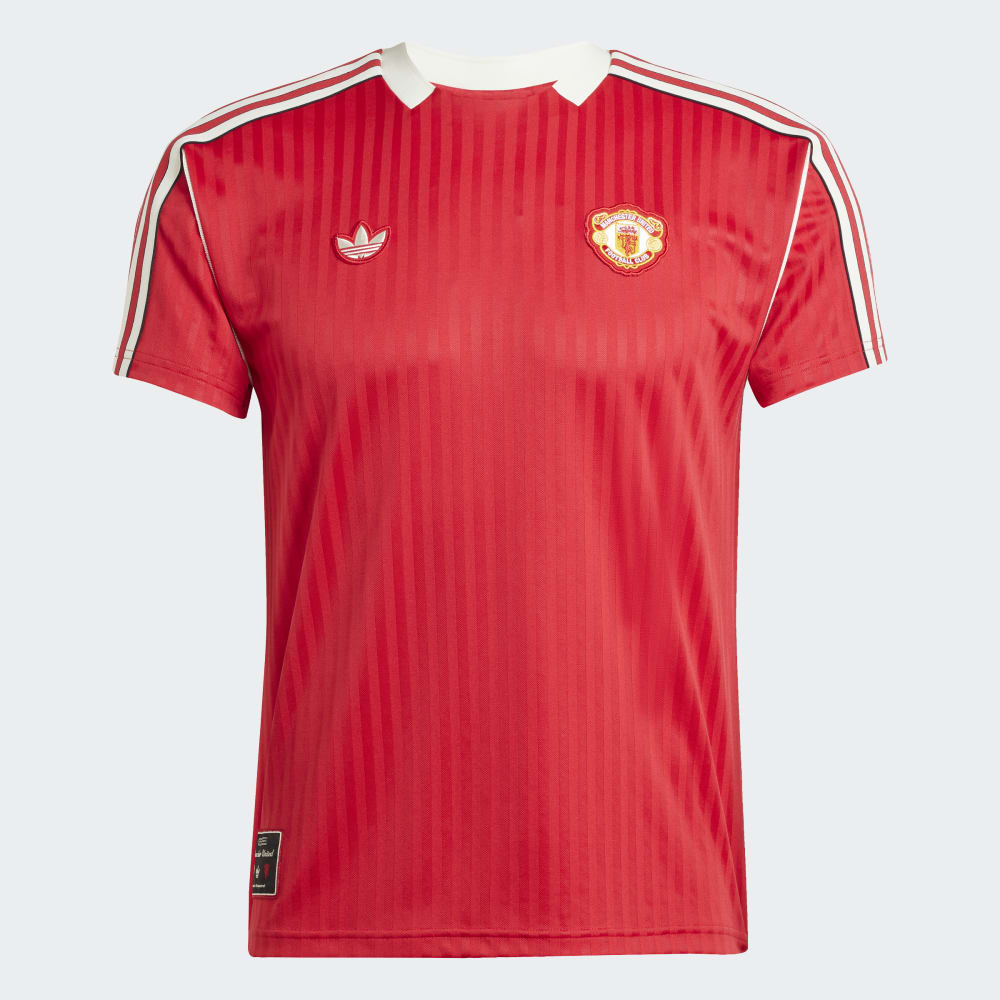 Camiseta Adidas de los Iconos del Manchester United Unisex - Fútbol | Rojo