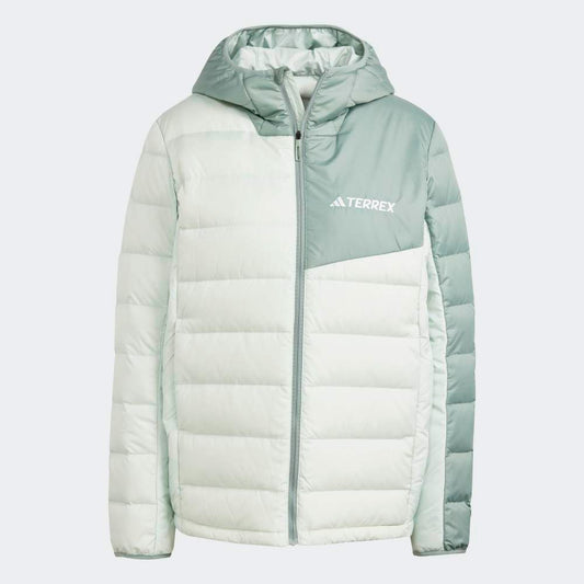 Casaca Adidas Térmica Ligera Terrex Multi Mujer - Senderismo | JD8411 Verde