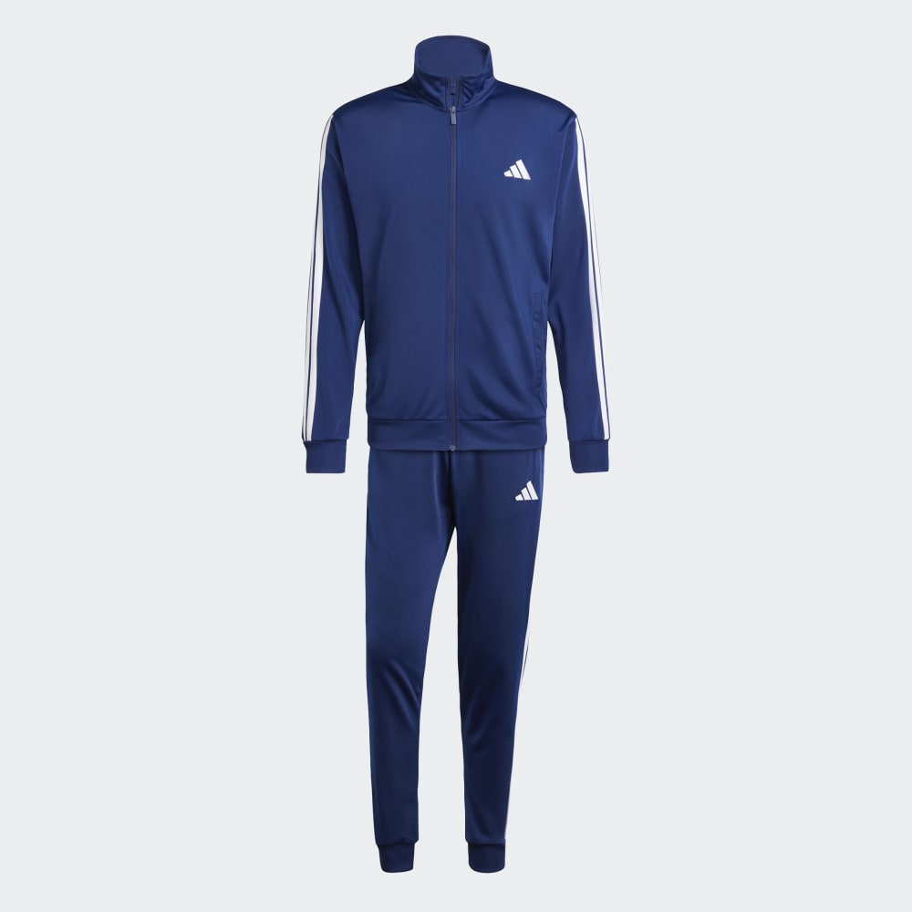 Conjunto Adidas 3S TR TT TS Hombre - Urbano | JI8859 Azul