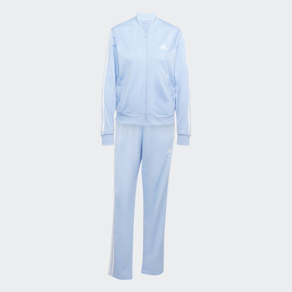 Conjunto Adidas Deportivo Essentials 3 Rayas Mujer - Urbano | JF3382 Celeste