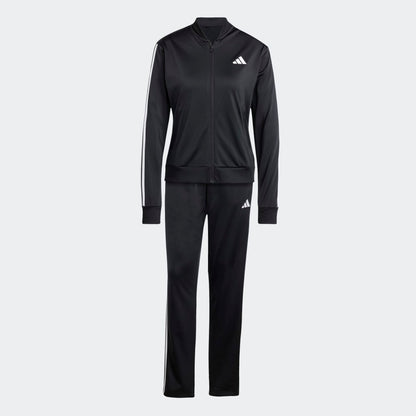 Conjunto Adidas Deportivo Essentials 3 Rayas Mujer - Urbano | Negro