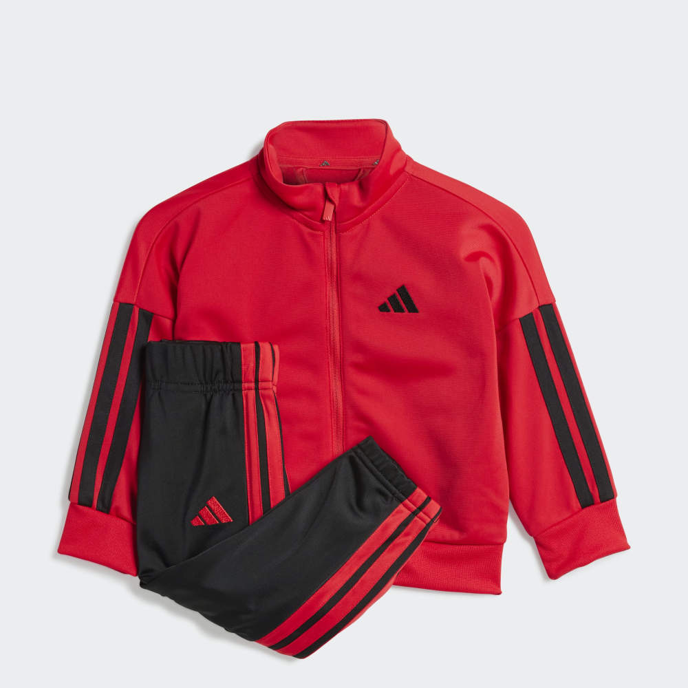 Conjunto Adidas I 3S TR TS 205 Unisex - Urbano | JF3688 Rojo/Negro