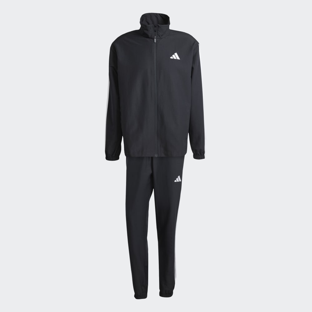 Conjunto Adidas Tejido 3 Tiras Hombre - Urbano | JI8849 Negro