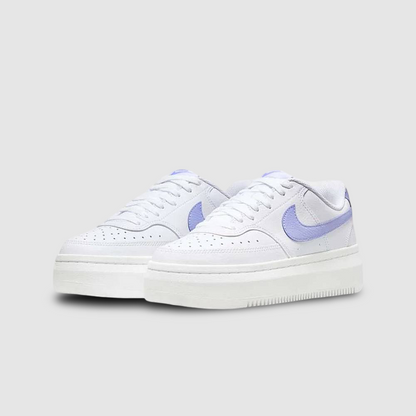 Zapatillas Nike Court Vision Alta Mujer - Urbano | DM0113 105 Blanco/Lila