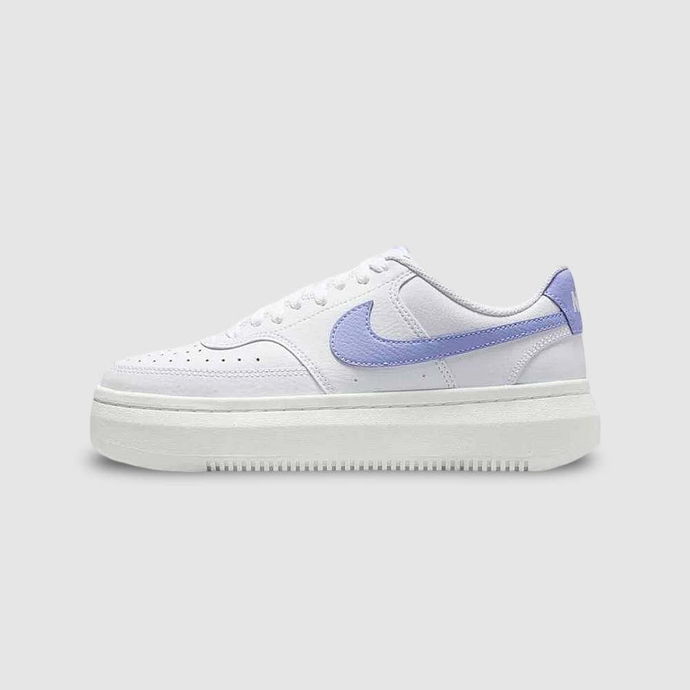 Zapatillas Nike Court Vision Alta Mujer - Urbano | DM0113 105 Blanco/Lila