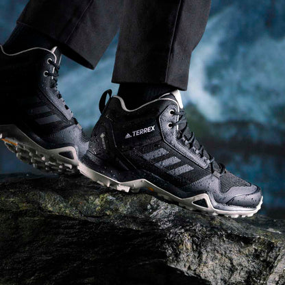 Zapatillas Adidas Terrex Ax3 Mid GTX Mujer - Senderismo | EF3365 Negro