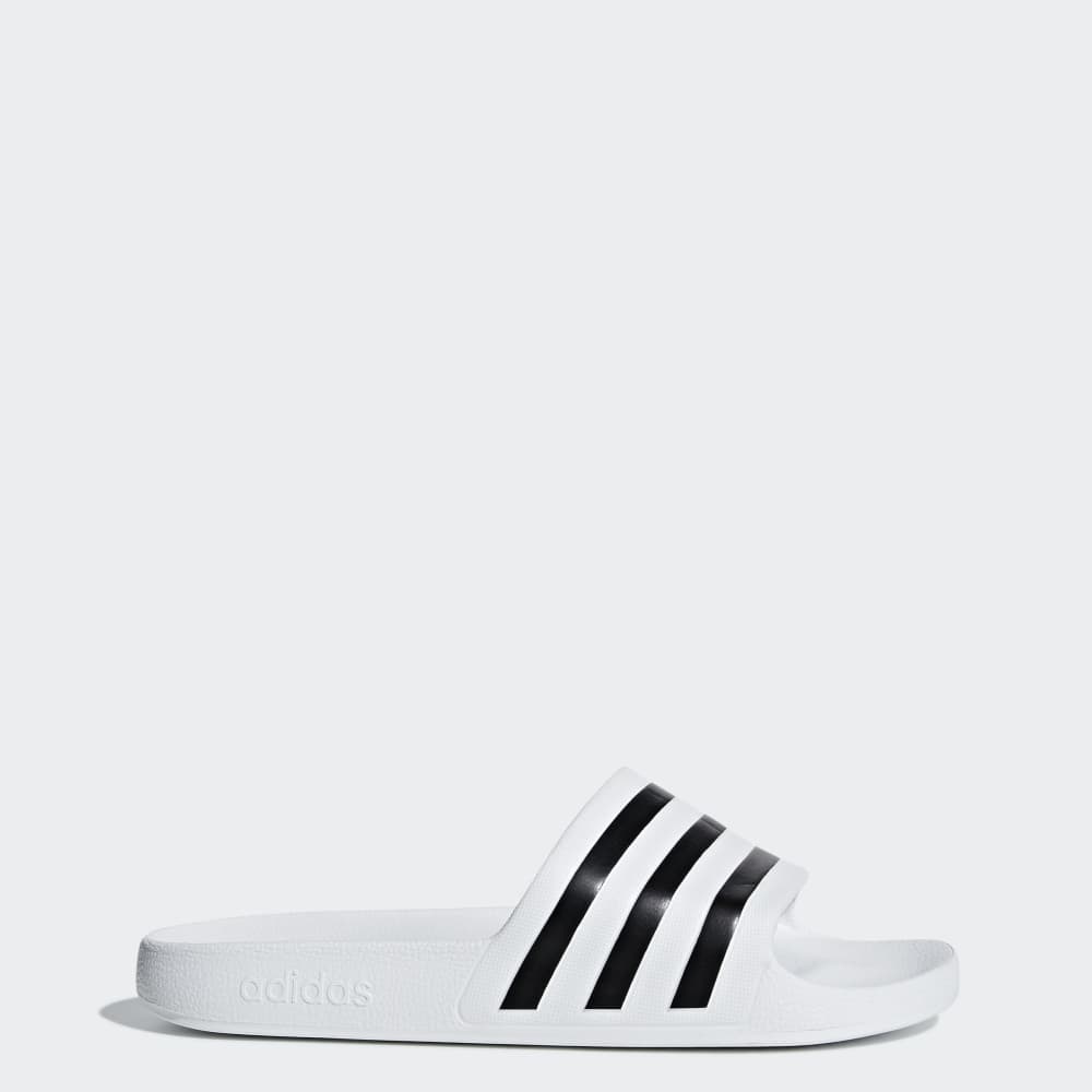 Zapatillas Adidas Adilette Aqua Hombre - Urbano | F35539 Blanco