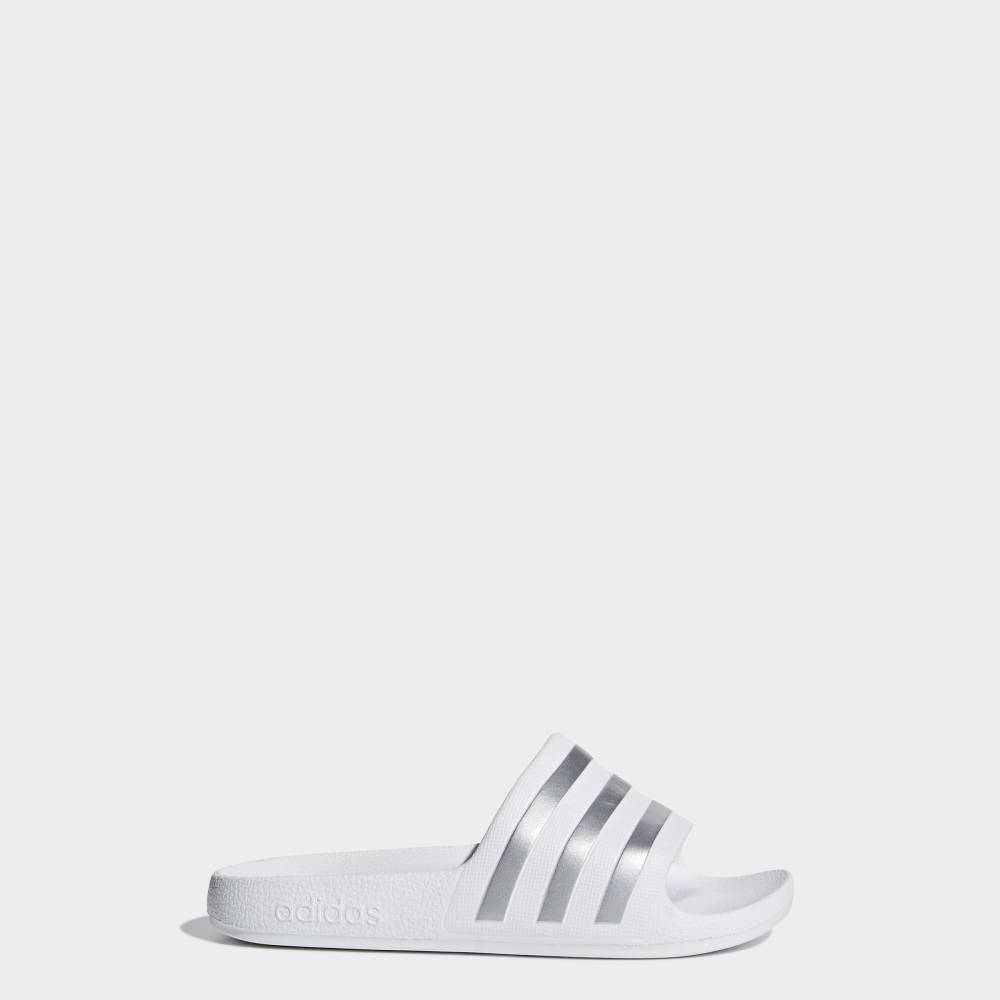 Zapatillas Adidas Adilette Aqua Niños - Urbano | F35555 Blanco
