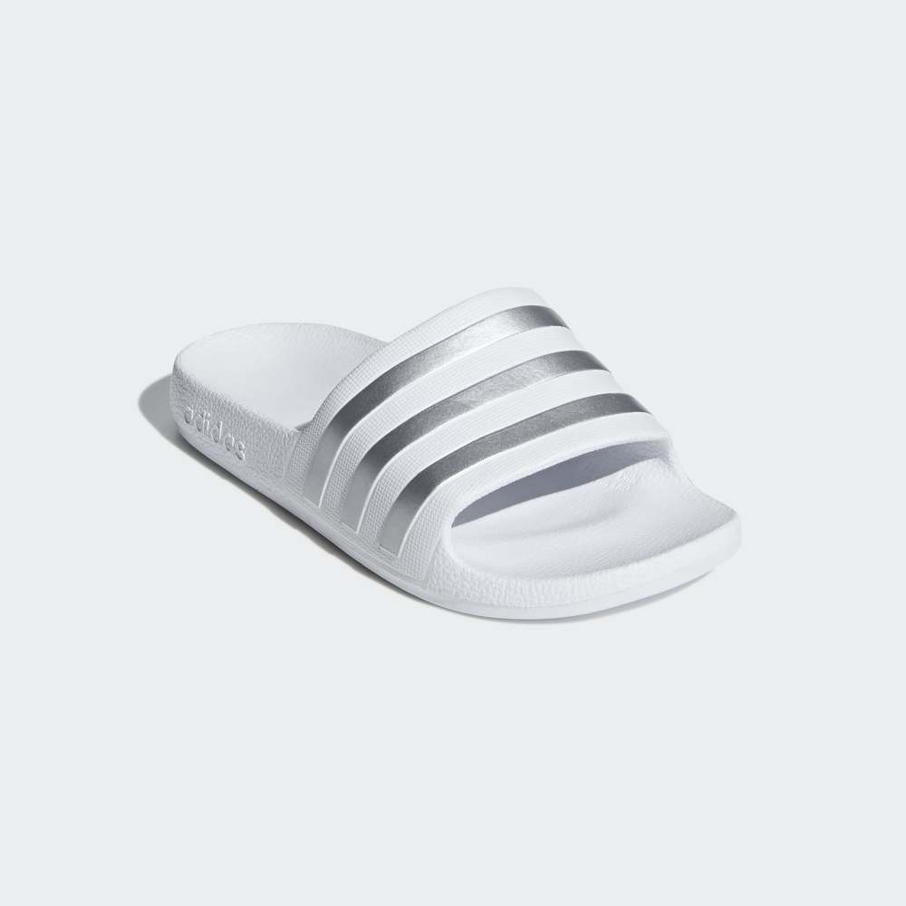 Zapatillas Adidas Adilette Aqua Niños - Urbano | F35555 Blanco