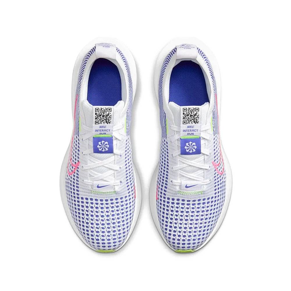 Zapatillas Nike Interact Run Mujer - Running | FD2292 105 Blanco/Azul