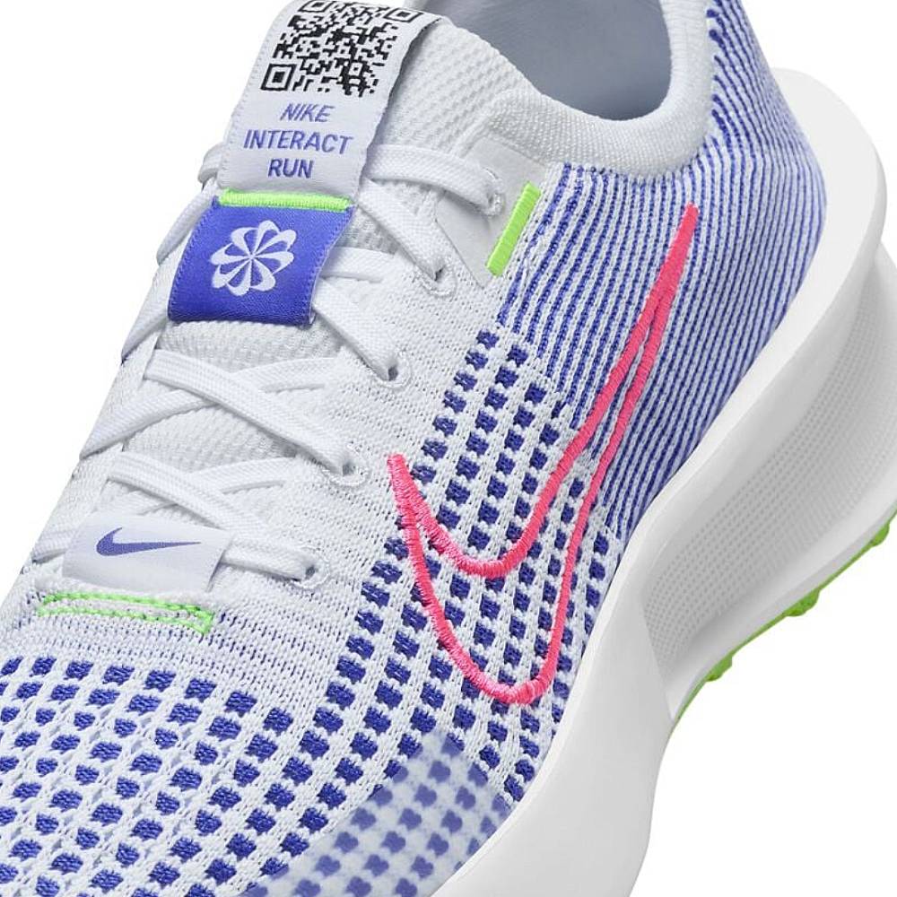 Zapatillas Nike Interact Run Mujer - Running | FD2292 105 Blanco/Azul