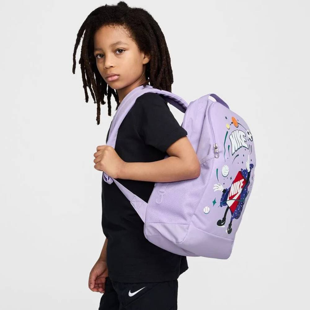 Mochila Nike Brasilia Niños - Urbano | FN1359 512 Lila