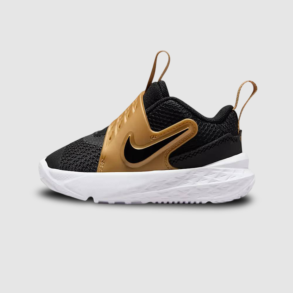 Zapatillas Nike Team Hustle D 12 Niños - Básquet | HF6281 003 Negro