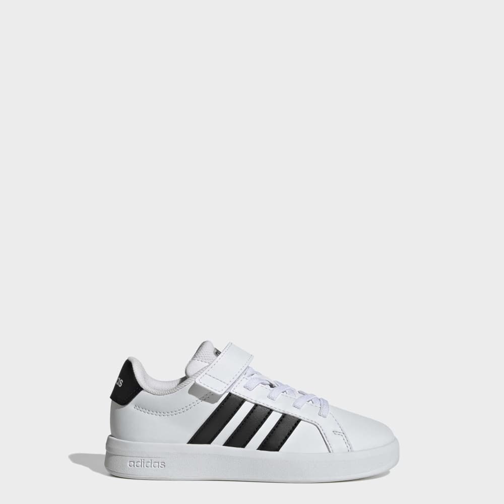 Zapatillas Adidas Grand Court 3.0 Niños - Urbano | HP3531 Blanco/Negro