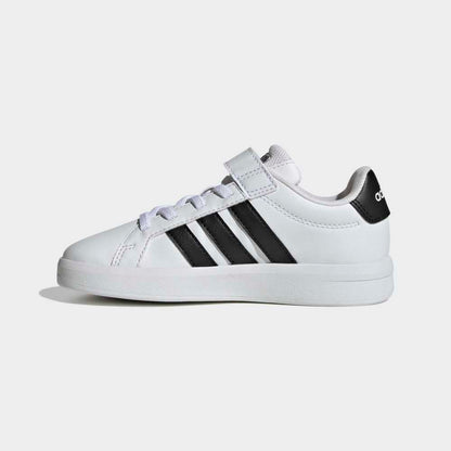 Zapatillas Adidas Grand Court 3.0 Niños - Urbano | HP3531 Blanco/Negro