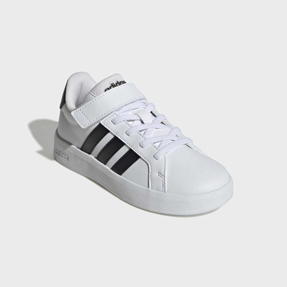 Zapatillas Adidas Grand Court 3.0 Niños - Urbano | HP3531 Blanco/Negro