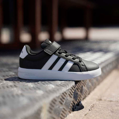 Adidas Grand Court 3.0 Niños - Urbano | HP3533 Negro