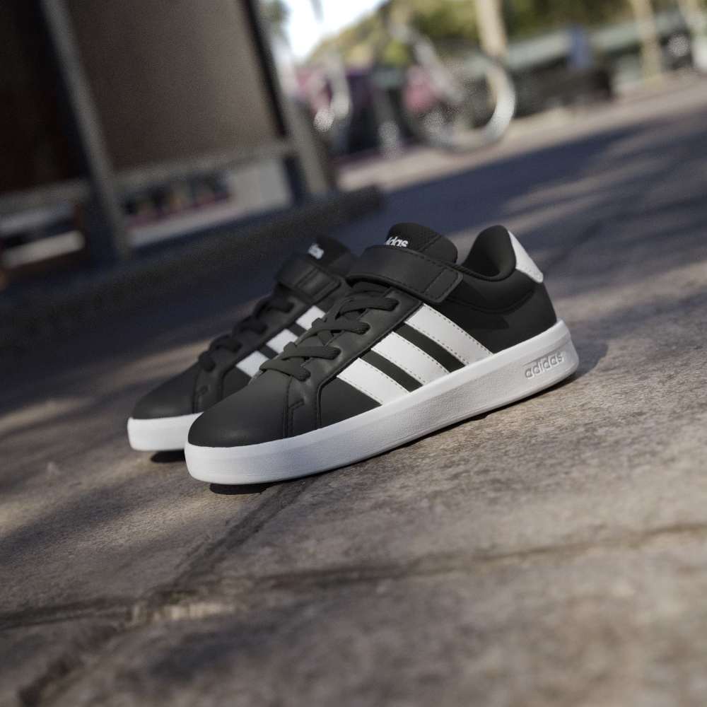 Adidas Grand Court 3.0 Niños - Urbano | HP3533 Negro