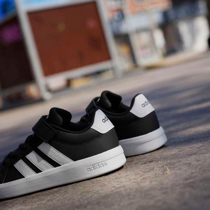 Adidas Grand Court 3.0 Niños - Urbano | HP3533 Negro