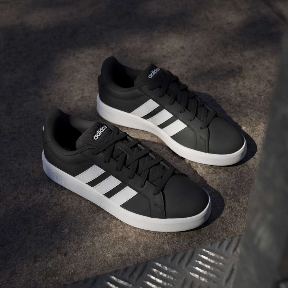 Zapatillas Adidas Grand Court Base 3.0 Mujer - Urbano | HQ0095 Negro