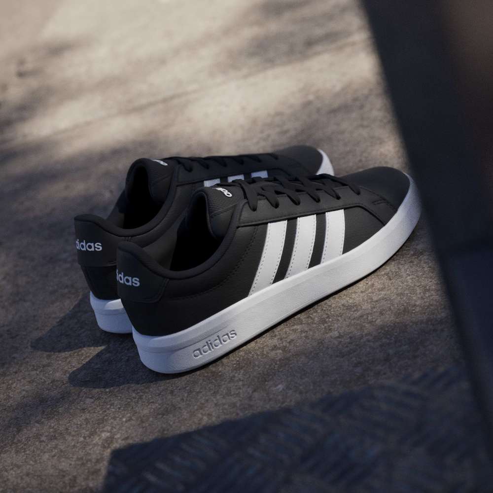 Zapatillas Adidas Grand Court Base 3.0 Mujer - Urbano | HQ0095 Negro