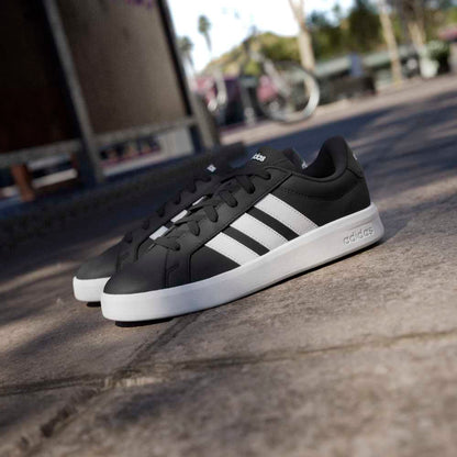 Zapatillas Adidas Grand Court Base 3.0 Mujer - Urbano | HQ0095 Negro