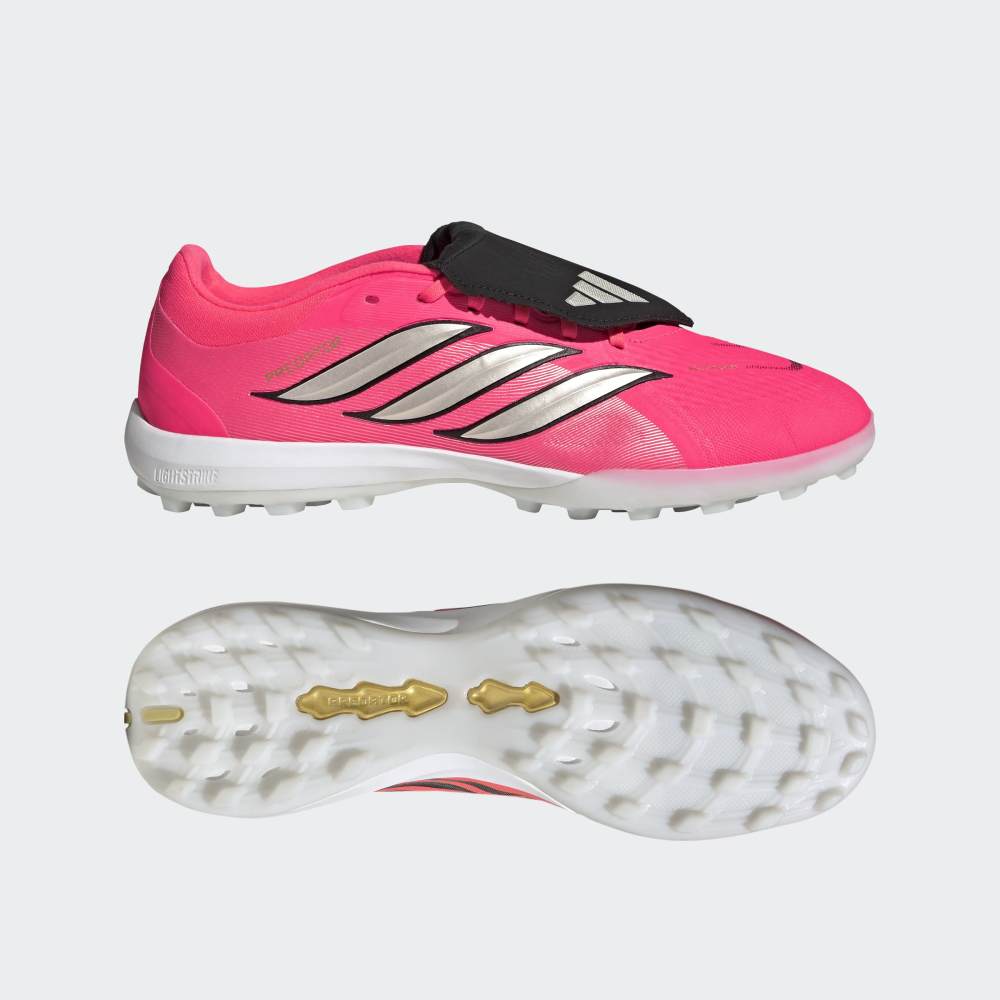 Zapatillas Adidas Predator Pro FT TF Hombre - Fútbol | HQ2254 Rosa / Negro
