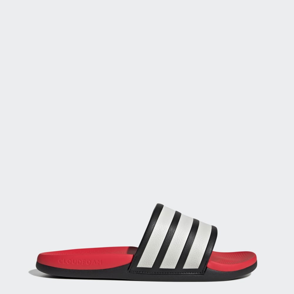 Sandalias Adidas Adilette Comfort 2.0 Hombre - Natación | HQ2472 Rojo/Negro