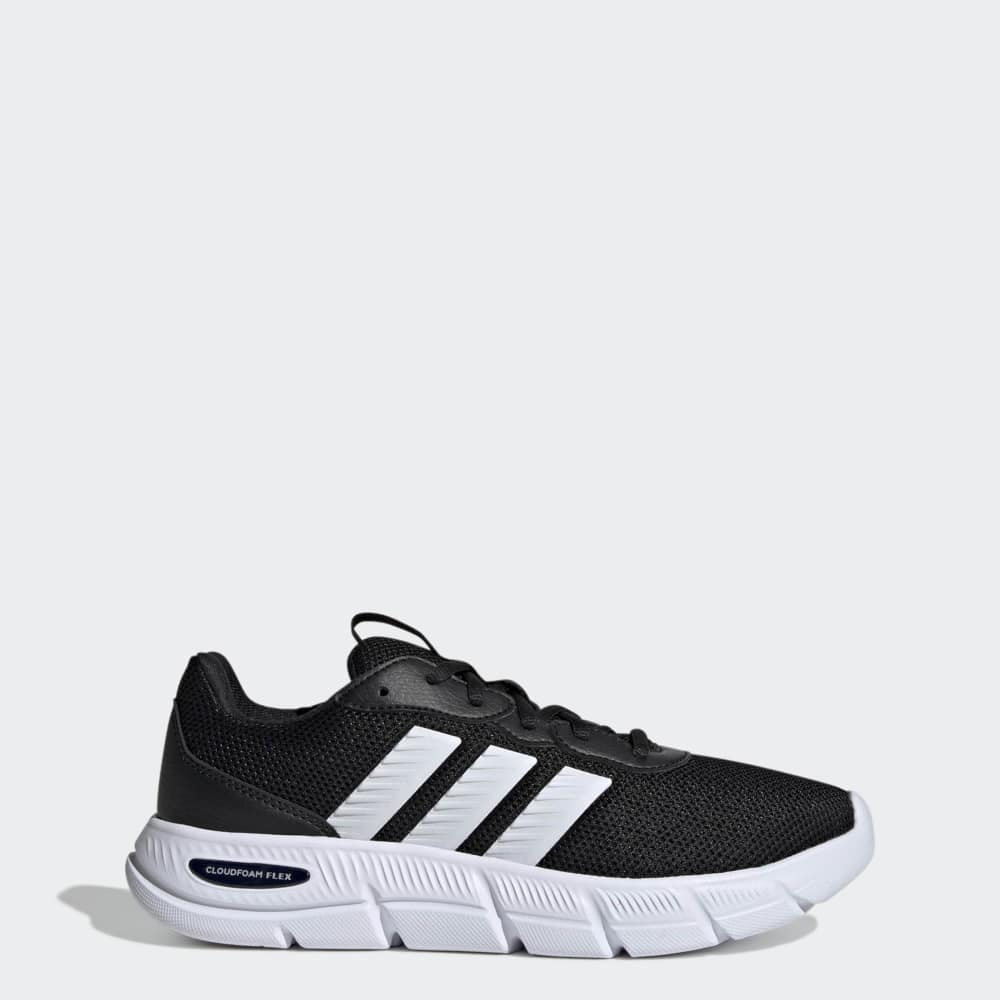Zapatillas Adidas Cloudfoam Flex - Laces Mujer - Urbano | HQ4960 Negro