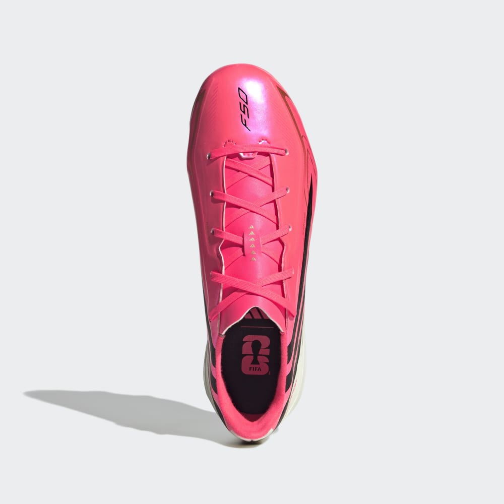 Zapatillas Adidas F50 Hyperfast League FG Unisex - Fútbol | HQ5161 Rosa