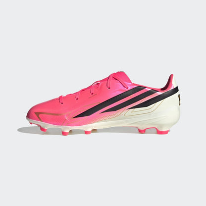 Zapatillas Adidas F50 Hyperfast League FG Unisex - Fútbol | HQ5161 Rosa