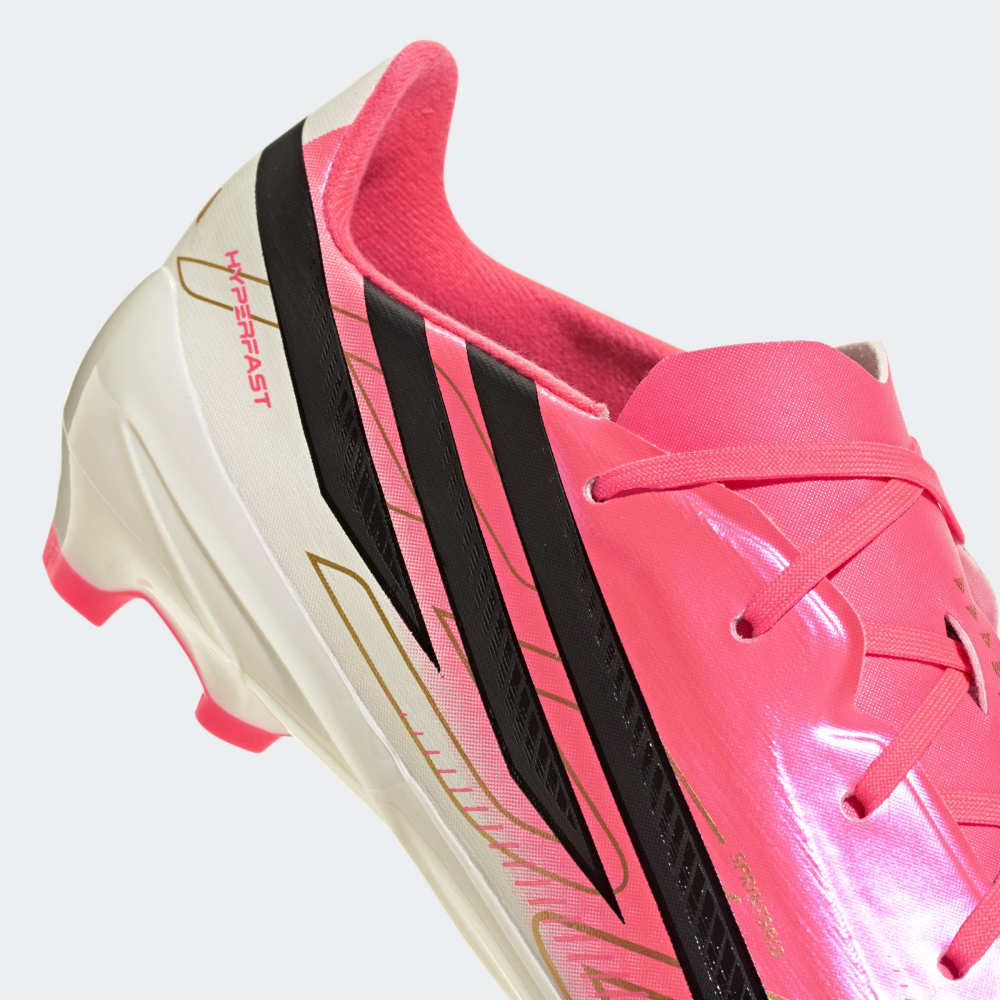 Zapatillas Adidas F50 Hyperfast League FG Unisex - Fútbol | HQ5161 Rosa