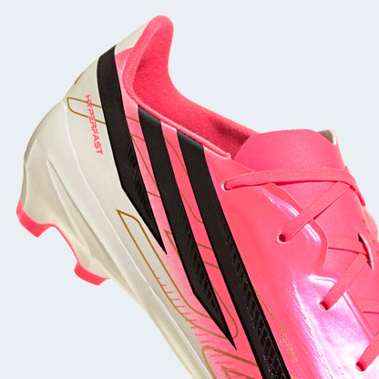 Zapatillas Adidas F50 Hyperfast League FG Unisex - Fútbol | HQ5161 Rosa