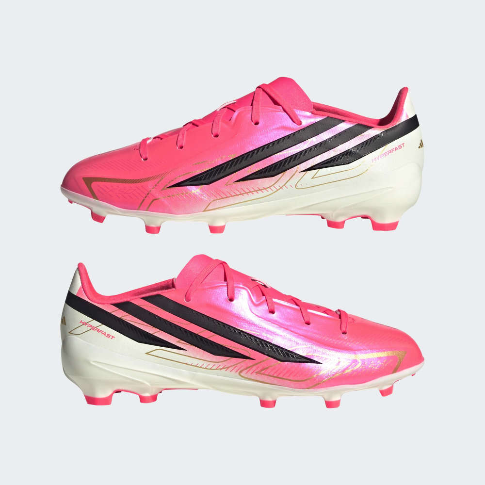Zapatillas Adidas F50 Hyperfast League FG Unisex - Fútbol | HQ5161 Rosa