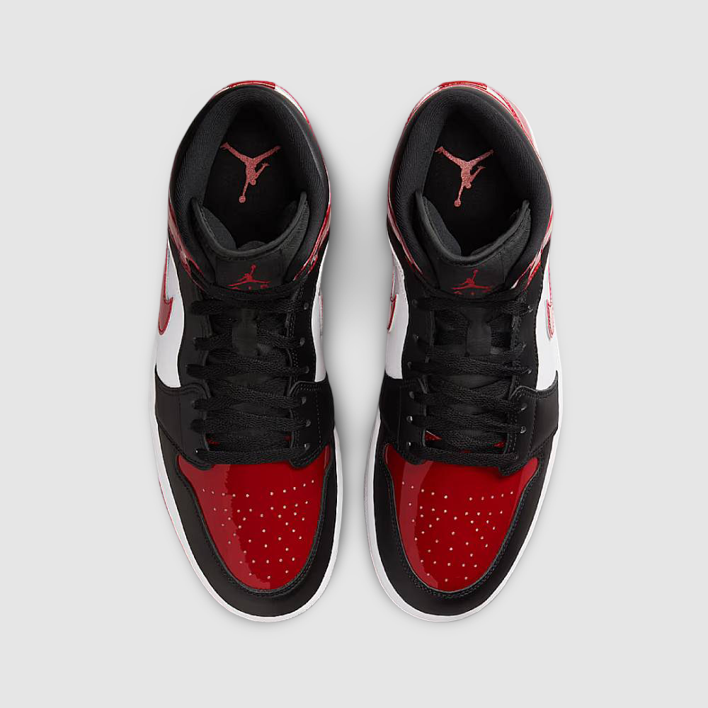 Zapatillas Nike Air Jordan 1 Mid SE Hombre - Básquet | HV4091 006 Rojo/Negro